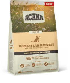 Acana Homestead Harvest Adult Dry Cat Food - 1.8kg By Acana