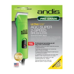 Andis AGC2 2-Speed Brushless Detachable Blade Spring Green Animal Clipper By Andis -Cat's Store Andis AGC2 2 Speed Brushless Detachable Blade Spring Green Animal Clipper 3