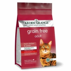 Arden Grange Adult Grain Free Chicken & Potato Dry Cat Food - 4kg By Arden Grange