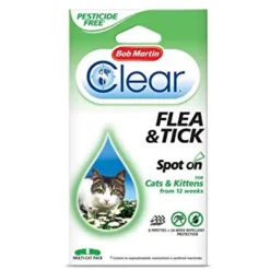 Bob Martin Flea & Tick Spot On For Cats - 24 Weeks By Bob Martin