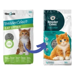 Breeder Celect Paper Pellet Cat Litter - 20 Litre By Breeder Celect -Cat's Store Breeder Celect Paper Pellet Cat Litter 20 Litre 2