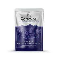 Canagan Cat Pouch Chicken For Senior/Sterilised Cats 8x85g By Canagan