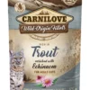 Carnilove Trout With Echinacea Wet Cat Food Pouches - 24 X 85g By Carnilove