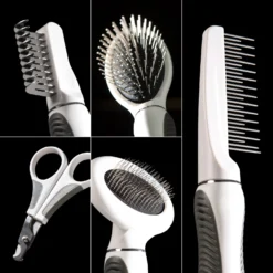 Catit Grooming Kit For Long Haired Cats By Catit -Cat's Store Catit Grooming Kit for Long Haired Cats 4