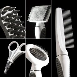 Catit Grooming Kit For Short Haired Cats By Catit -Cat's Store Catit Grooming Kit for Short Haired Cats 3