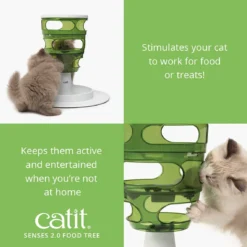 Catit Senses 2.0 Food Tree Cat Toy By Catit -Cat's Store Catit Senses 2.0 Food Tree Cat Toy 3