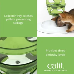 Catit Senses 2.0 Food Tree Cat Toy By Catit -Cat's Store Catit Senses 2.0 Food Tree Cat Toy 4