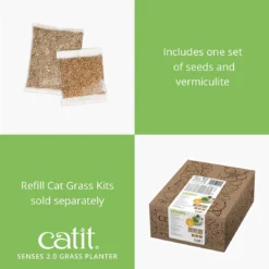 Catit Senses 2.0 Grass Planter By Catit -Cat's Store Catit Senses 2.0 Grass Planter 5