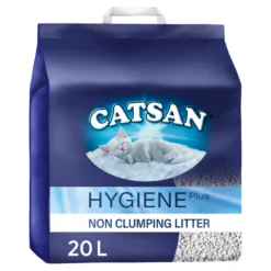 Catsan Hygiene Non-Clumping Odour Control Cat Litter - 20L By Catsan