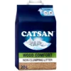 Catsan Wood Comfort Non Clumping Cat Litter - 20L By Catsan