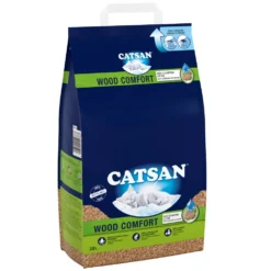 Catsan Wood Comfort Non Clumping Cat Litter - 20L By Catsan 11 Catsan Wood Comfort Non Clumping Cat Litter - 20L By Catsan -Cat's Store Catsan Wood Comfort Non Clumping Cat Litter 20L 3