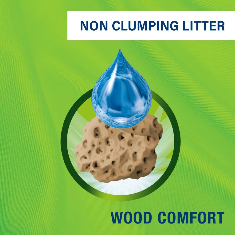 Catsan Wood Comfort Non Clumping Cat Litter - 20L By Catsan 7 Catsan Wood Comfort Non Clumping Cat Litter - 20L By Catsan - Image 7