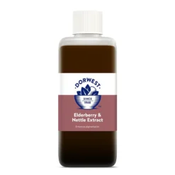 Dorwest Elderberry & Nettle Extract For Dogs & Cats - 125ml By Dorwest