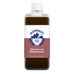 Dorwest Elderberry & Nettle Extract For Dogs & Cats - 250ml By Dorwest