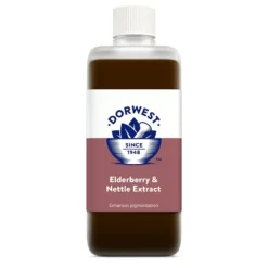 Dorwest Elderberry & Nettle Extract For Dogs & Cats - 500ml By Dorwest