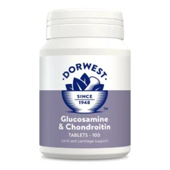 Dorwest Glucosamine & Chondroitin Tablets For Dogs & Cats - 100 Tablets By Dorwest