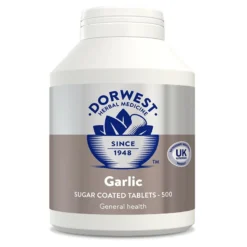 Dorwest Garlic Tablets For Dogs & Cats - 500 Tablets By Dorwest