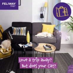 Feliway Help! Calming Diffuser & 7 Day Cartridge For Cats By Feliway 10 Feliway Help! Calming Diffuser & 7 Day Cartridge For Cats By Feliway -Cat's Store Feliway Help Calming Diffuser 7 Day Cartilage for Cats 5