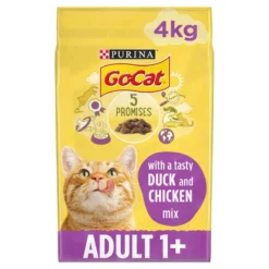 Go Cat Duck & Chicken Dry Cat Food - 4kg By Go Cat