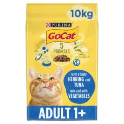 Go Cat Tuna, Herring & Veg Dry Cat Food - 10kg By Go Cat