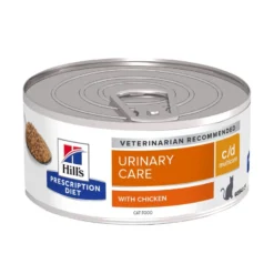 Hill's Prescription Diet C/D Multicare Minced With Chicken Cat Food Cans - 24 X 156g By Hills Prescription Diet