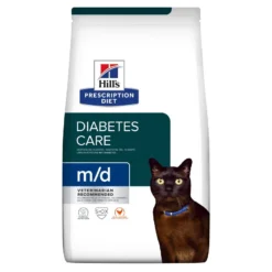 Hills Prescription Diet Feline M/D Cat Food - 3kg By Hills Prescription Diet