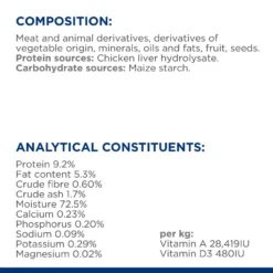 Hill's Prescription Diet Feline Z/D Sensitivities Allergen-Free Wet Cat Food - 24 X 156g By Hills Prescription Diet -Cat's Store Hills Prescription Diet Felines Z D Ultra Allergen Free 24pk 156G 9