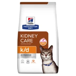 Hill's Prescription Diet K/d Kidney Care Chicken Dry Cat Food - 3kg By Hills Prescription Diet -Cat's Store Hills Prescription Diet K D Feline Original Cat Food 3Kg 4