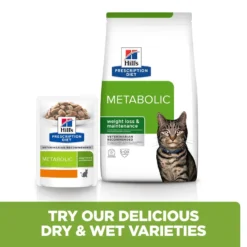 Hills Prescription Diet Metabolic Dry Cat Food - 3kg By Hills Prescription Diet -Cat's Store Hills Prescription Diet Metabolic Dry Cat Food 3kg 4