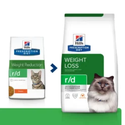 Hill's Prescription Diet R/D Weight Loss Chicken Dry Cat Food - 3kg By Hills Prescription Diet -Cat's Store Hills Prescription Diet R D Weight Loss Chicken Dry Cat Food 3kg 3