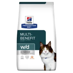 Hill's Prescription Diet W/D Feline Cat Food - 3kg By Hills Prescription Diet -Cat's Store Hills Prescription Diet W D Feline Cat Food 3kg 2