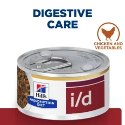 Hill's Prescription Diet I/d Digestive Care Stew Chicken & Vegetables Cat Food - 24x82g By Hills Prescription Diet
