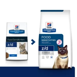 Hill's Prescription Diet Z/d Food Sensitivities Dry Cat Food - 6kg By Hills Prescription Diet -Cat's Store Hills Prescription Diet z d Food Sensitivities Dry Cat Food 6kg 3