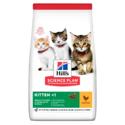 Hill's Science Plan Kitten Healthy Development Chicken Cat Food - 3kg By Hills
