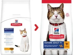 Hill's Science Plan Mature Adult 7+ Active Longevity Chicken Cat Food - 1.5kg By Hills -Cat's Store Hills Science Plan Feline Mature Adult 7 Active Longevity Chicken 2kg 5
