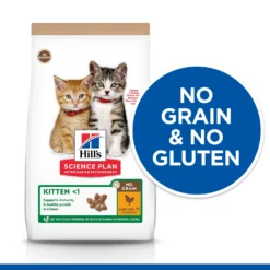 Hill's Science Plan No Grain Kitten Dry Cat Food - 1.5kg By Hills -Cat's Store Hills Science Plan No Grain Kitten Dry Cat Food 1 5kg 5