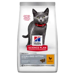 Hill's Science Plan Sterilised Kitten Dry Food With Chicken - 1.5 Kg By Hills