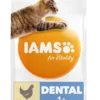 Iams For Vitality Dental Care With Chicken Adult Dry Cat Food - 10kg By Iams