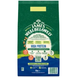 James Wellbeloved Adult Cat High Protein Chicken & Turkey - 4kg By James Wellbeloved -Cat's Store James Wellbeloved Adult Cat High Protein Chicken Turkey 4kg 4