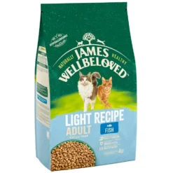 James Wellbeloved Fish Light Adult Dry Cat Food - 4kg By James Wellbeloved -Cat's Store James Wellbeloved Fish Light Adult Dry Cat Food 4kg 3