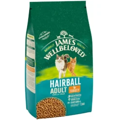 James Wellbeloved Adult Hairball Turkey Dry Cat Food - 1.5kg By James Wellbeloved -Cat's Store James wellbeloved Cat Hairball Turkey 1 5Kg 3