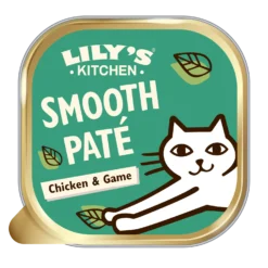 Lily's Kitchen Smooth Chicken & Game Paté Wet Cat Food Trays - 19 X 85g By Lilys Kitchen