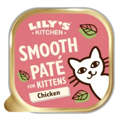 Lily's Kitchen Kitten Chicken Pate Wet Cat Food Trays - 19 X 85g By Lilys Kitchen