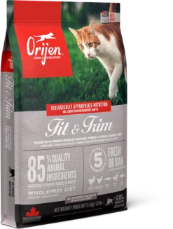 Orijen Fit & Trim Dry Cat Food - 5.4kg By Orijen