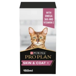 PRO PLAN Cat Adult And Senior Skin And Coat Supplement Oil - 150ml By Pro Plan