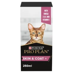 PRO PLAN Cat Adult And Senior Skin And Coat Supplement Oil - 250ml By Pro Plan