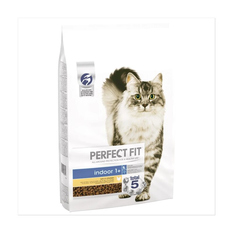 Perfect Fit Indoor 1+ Complete Dry Chicken Cat Food - 7kg By Perfect Fit 2 Perfect Fit Indoor 1+ Complete Dry Chicken Cat Food - 7kg By Perfect Fit - Image 2