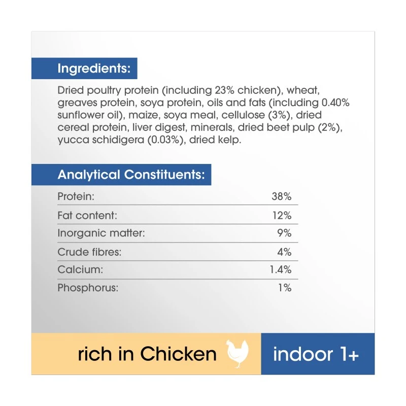 Perfect Fit Indoor 1+ Complete Dry Chicken Cat Food - 7kg By Perfect Fit 6 Perfect Fit Indoor 1+ Complete Dry Chicken Cat Food - 7kg By Perfect Fit - Image 6