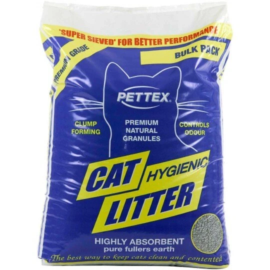 Pettex Premium Fullers Earth Clumping Cat Litter Cat Litter - 20kg By Pettex 1 Pettex Premium Fullers Earth Clumping Cat Litter Cat Litter - 20kg By Pettex