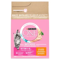 Purina One Chicken And Whole Grain Junior/Kitten Dry Cat Food - 2.8kg By Purina ONE -Cat's Store Purina ONE Adult Kitten Junior Food Chicken and Whole Grain Dry Cat Food 2.8KG 7